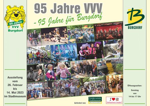 Ausstellungsführer "95 Jahre VVV - 95 Jahre für Burgdorf"
