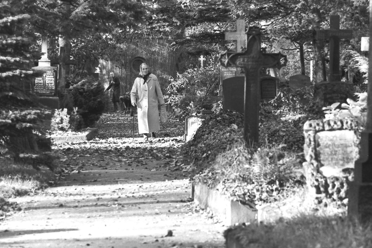 Foto 4 Der Magdalenenfriedhof 1971
