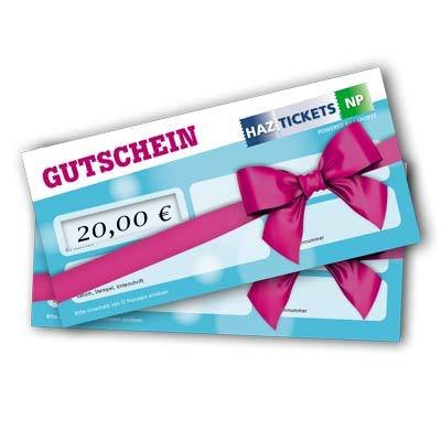 Ticket-Gutschein 20 €