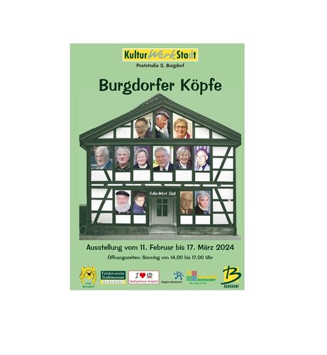 Ausstellungsführer "Burgdorfer Köpfe" 2024